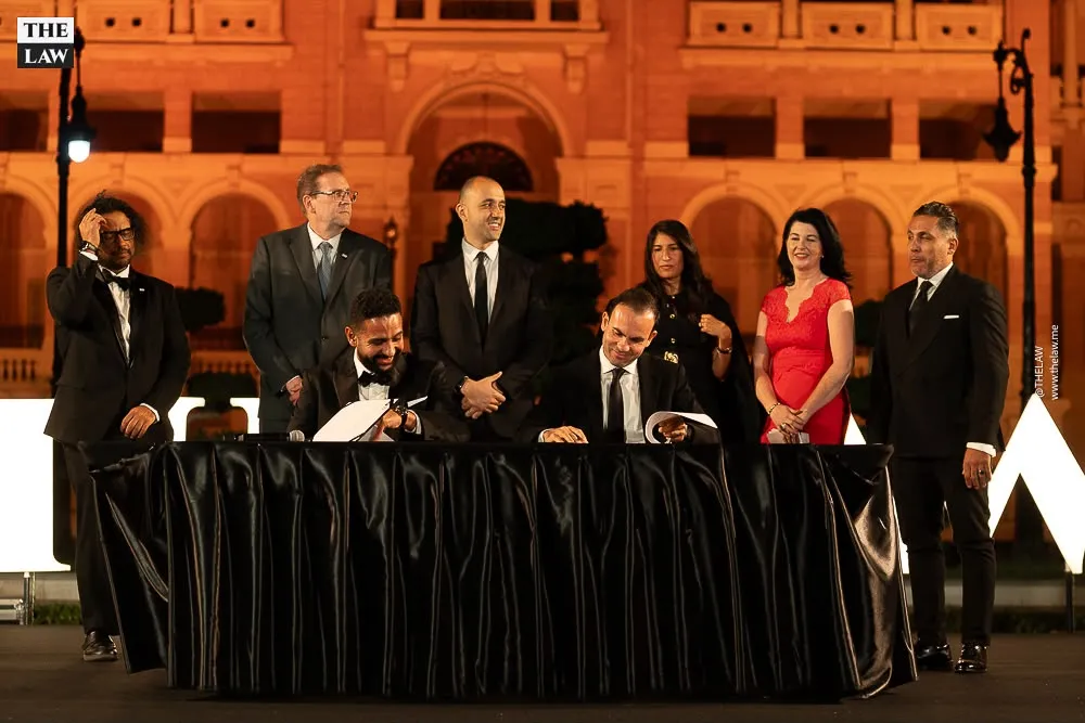 Signing ceremony, THE LAW's Finest Awards Night