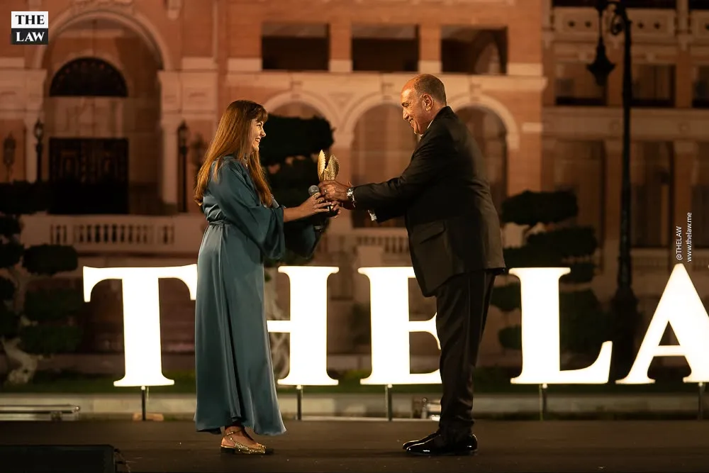Trophy presentation, THE LAW's Finest Awards Night