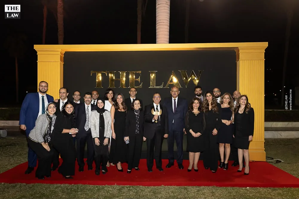 Team group photo, THE LAW's Finest Awards Night