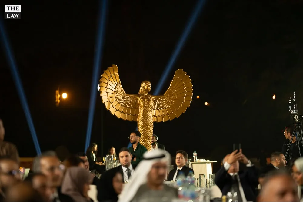 Trophy statue, THE LAW's Finest Awards Night