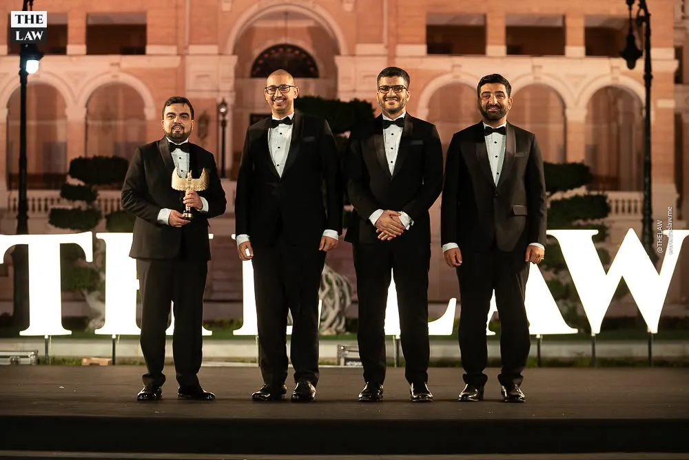 Team award stage, THE LAW's Finest Awards Night